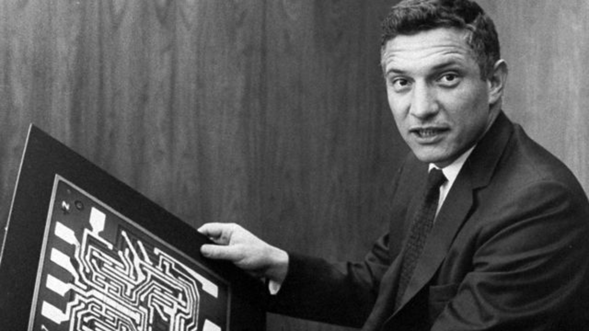 Robert noyce, cofundador da intel e coinventor do circuito integrado