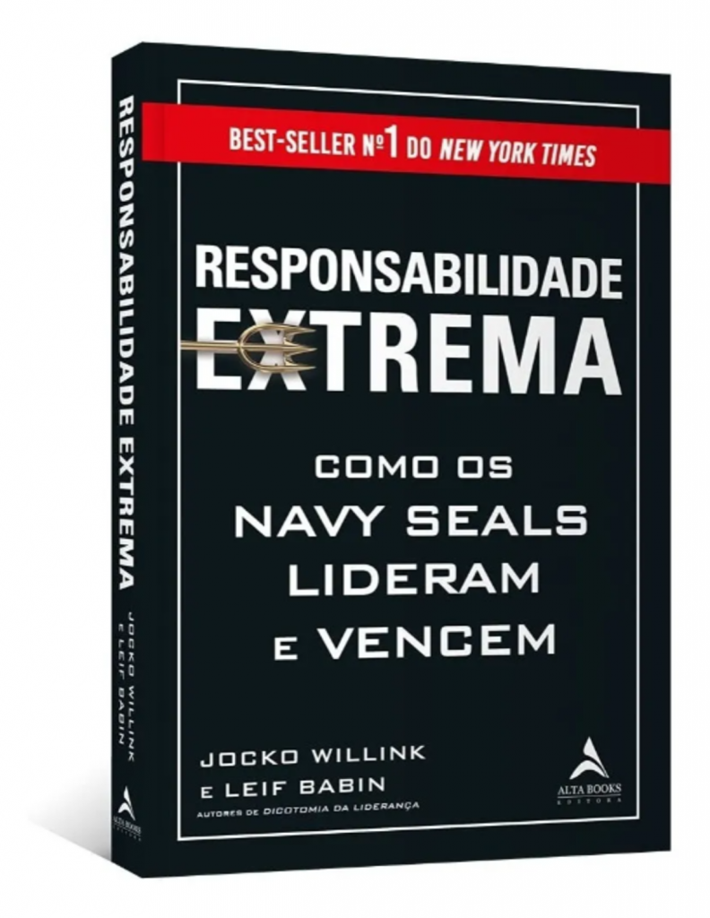 livro responsabilidade extrema escrito por jocko willink e leif babin