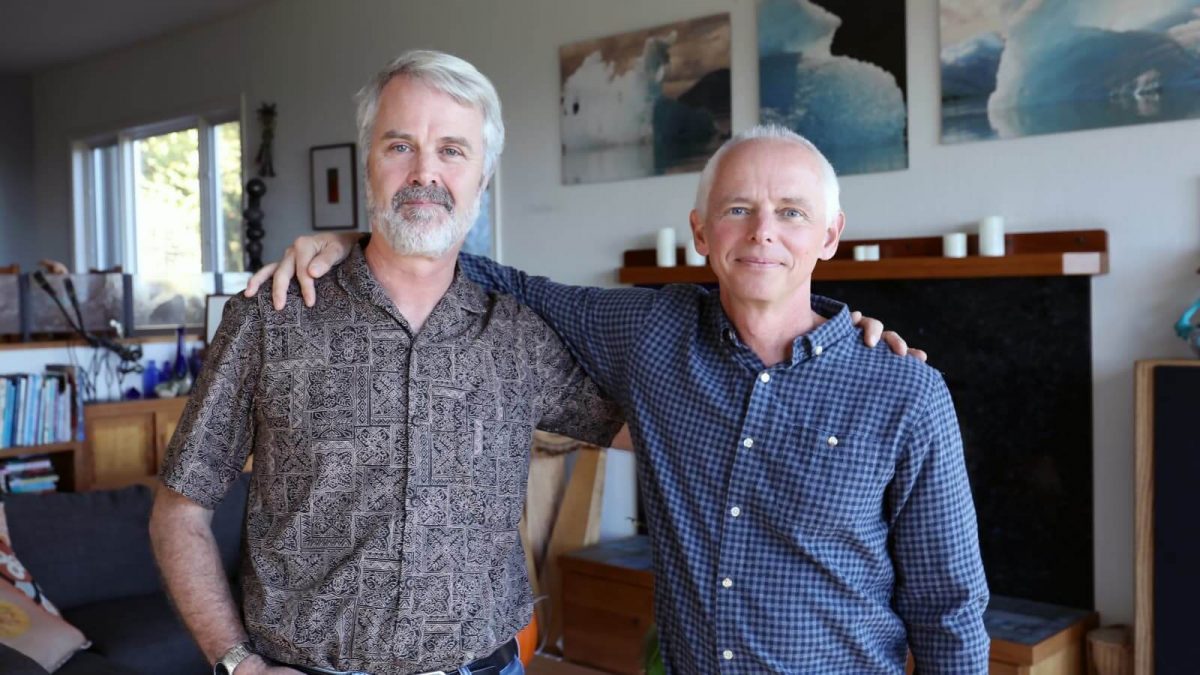 Martin Eberhard e Marc Tarpenning co-fundadores da tesla