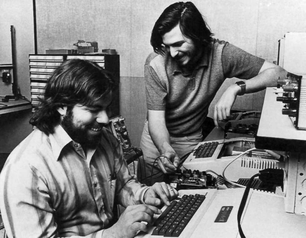 Steve Wozniak e Steve Jobs