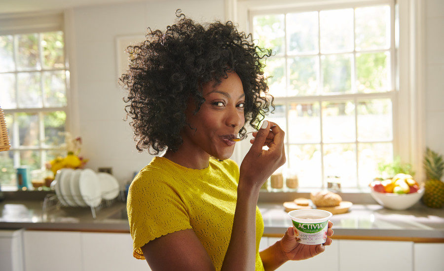 propagando da Activia, marca da Danone