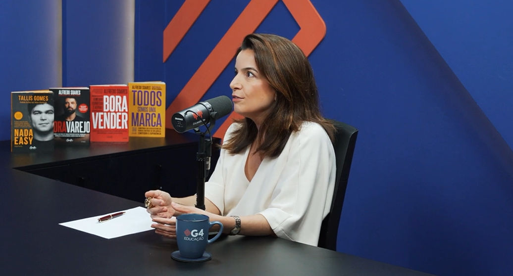Vivian Giudice aluna do G4 Journey em podcast